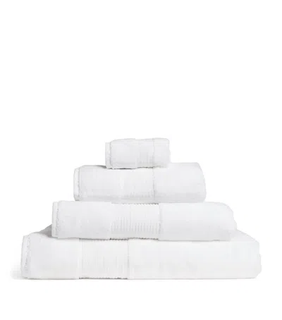 Harrods Of London Organic Cotton Bath Sheet In White