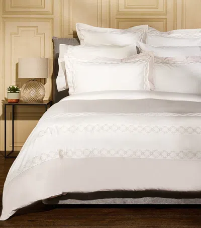 Harrods Of London Set Of 2 Beaufort Oxford Pillowcases In White