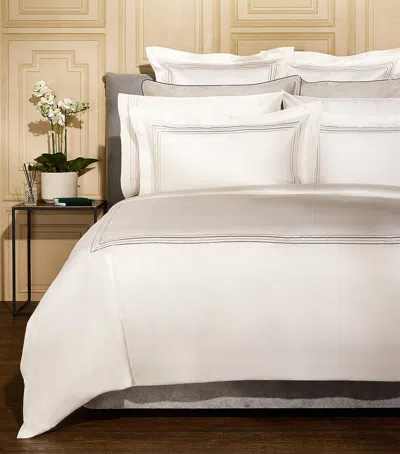 Harrods Of London Set Of 2 Mayfair Square Pillowcases In Neutral