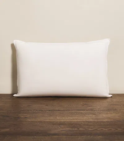 Harrods Of London Soft 90% Hungarian Goose Down Pillow In White