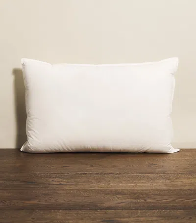 Harrods Of London Soft Matterhorn Goose Down Standard Pillow In White