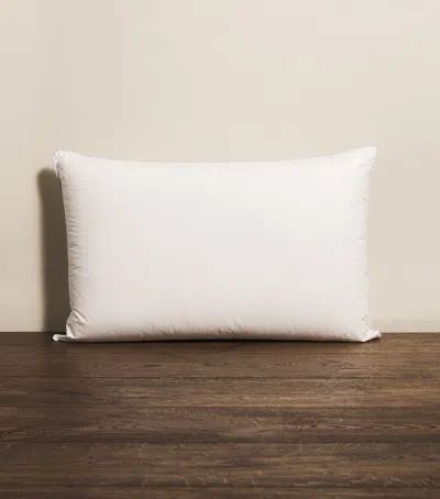Harrods Of London Soft/medium Canadian Goose Down Pillow In White