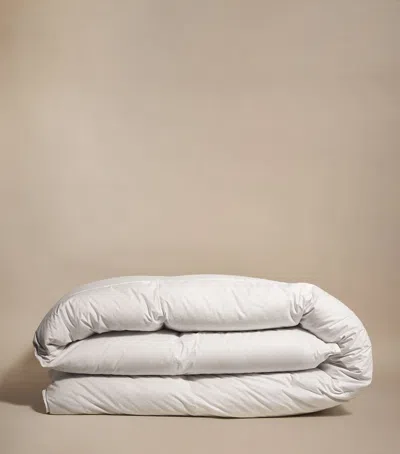 Harrods Of London Super King Canadian Goose Down Duvet In White