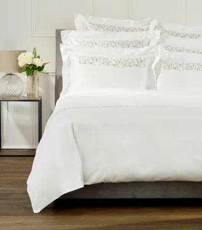 Harrods Of London Tresco Embroidered Pillowcase Set In White