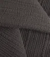 Harrods Of London Walton Super King Bedspread In Grey