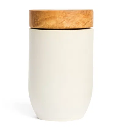 Harrods Olive Wood Salt Mill In Brown