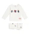 Harrods Paddington Top And Trousers Set In White