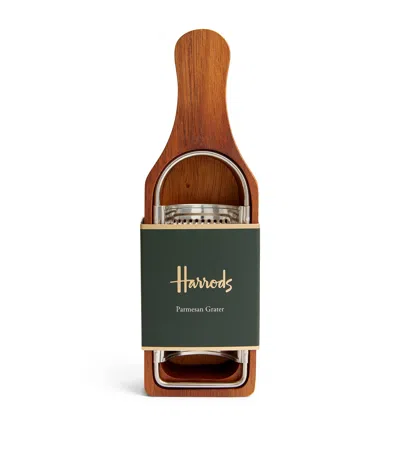 Harrods Parmesan Cheese Grater In Brown