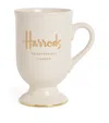 Harrods Pedestal Logo Mug In Ivory