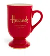 Harrods Pedestal Mug In Red