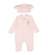 Harrods Peter Rabbit All-in-one And Hat Set In Pink