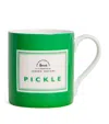 Harrods Pickle Logo Mug In Green