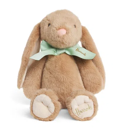 Harrods Plush Bunny In Brown