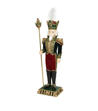 Harrods Polyresin Nutcracker Figurine In Green