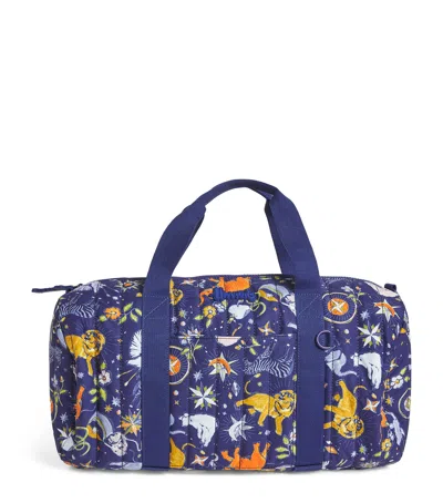 Harrods Quilted Night Sky Duffle Bag In Blue