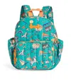 Harrods Quilted Sunday Afternoon Backpack In Green