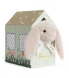 Harrods Rabbit In A Hutch Soft Toy In Green