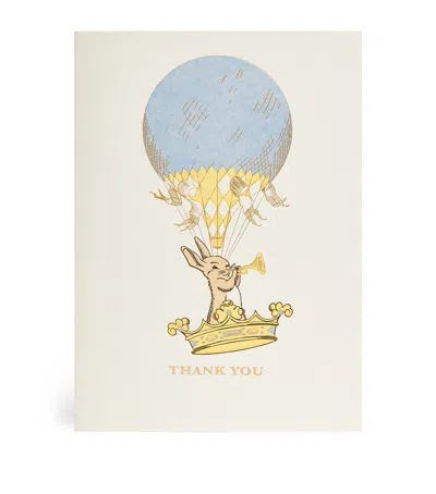 Harrods Rabbit Thank You Card