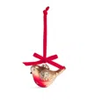 Harrods Robin Tree Decoration In Brown
