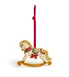 Harrods Rocking Horse Tree Decoration In Multi