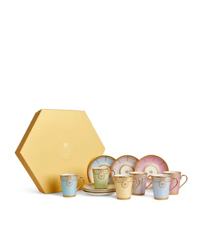 Harrods Royal Collection Coffee Cup And Saucer In Multi