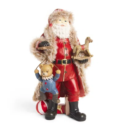 Harrods Santa Ornament In Multi