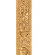 Harrods Sequined Leaf-trim Ribbon In Gold