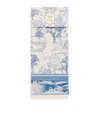 Harrods Set Of 2 Cotton Toile Tea Towels In Blue