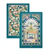 Harrods Set Of 2 Enchanted Emporium Tea Towels In Green