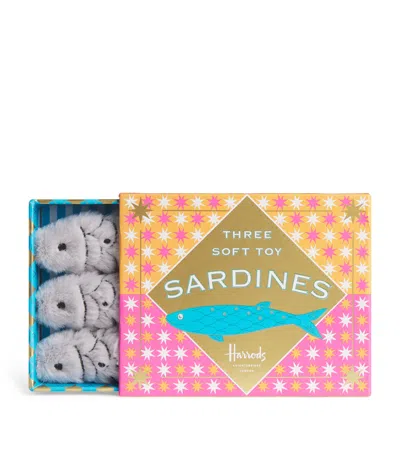 Harrods Set Of 3 Sardine Plush Toys
