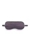 Harrods Silk Snaffle Print Sleep Mask In Multi