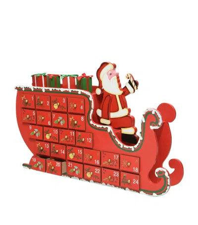 Harrods Sleigh Advent Calendar In Multi