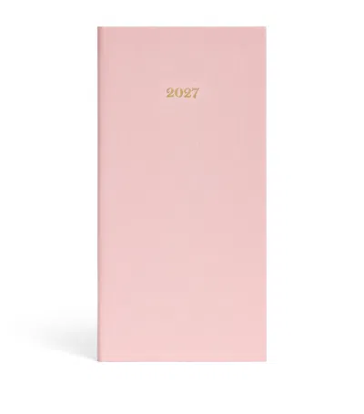Harrods Slim 2027 Diary In Pink