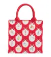 Harrods Small Christmas Nutcracker Shopper Bag In Neutral
