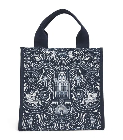 Harrods Small Knights Of Brompton Tote Bag