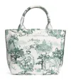 Harrods Small Toile Tote Bag