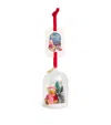 Harrods Snow Globe Tree Decoration