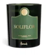 Harrods Soliflor Scented Candle In Black