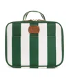 Harrods Striped Sandwich Box In Green