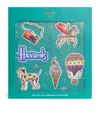 Harrods Sunday Afternoon 3d Sticker Set In Blue