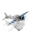 Harrods Take Flight Clock In Silver