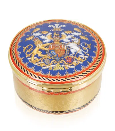 Harrods The Prince Of Wales 70th Birthday Commemorative Hinged Box In Multi