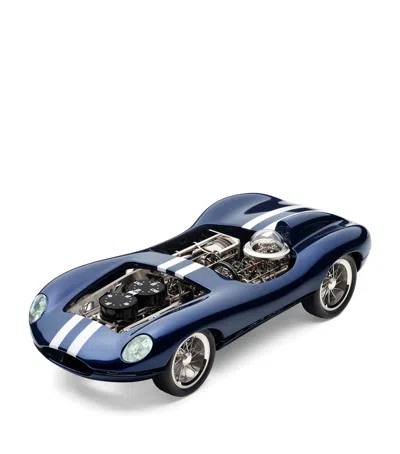 Harrods Time Fast Ii Car Clock In Blue