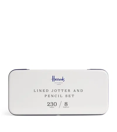 Harrods Tin Pencil Case In White