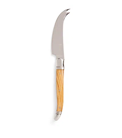Harrods Traditional Pronged Cheese Knife In Neutral