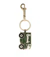 Harrods Van Keyring In Green