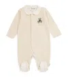 Harrods Velour Henry Bear All-in-one In Neutral