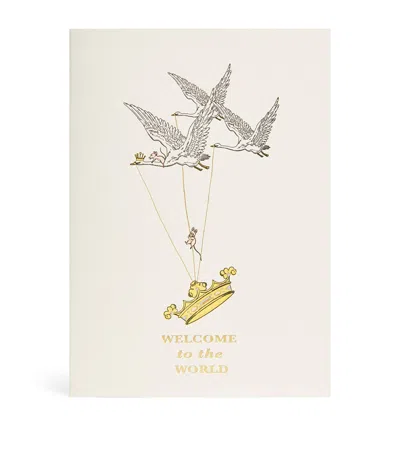 Harrods Welcome To The World Card