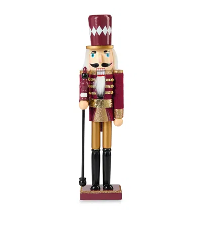 Harrods Wood Nutcracker In Brown