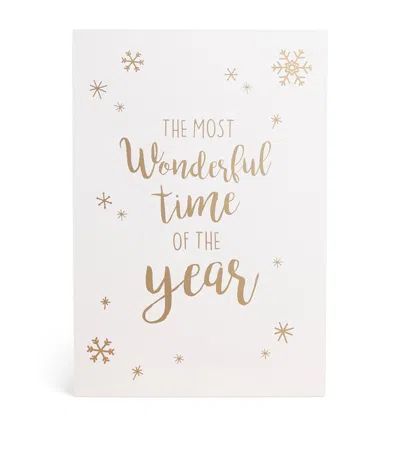 Harrods Wooden Boxes Advent Calendar In White